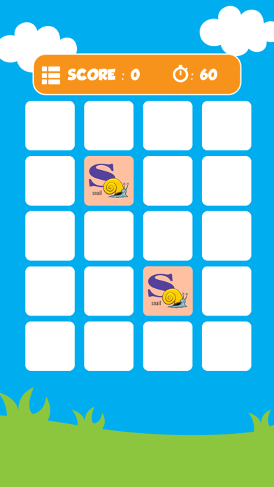 ABC Matching Puzzle Games for Kids iPhone screenshot