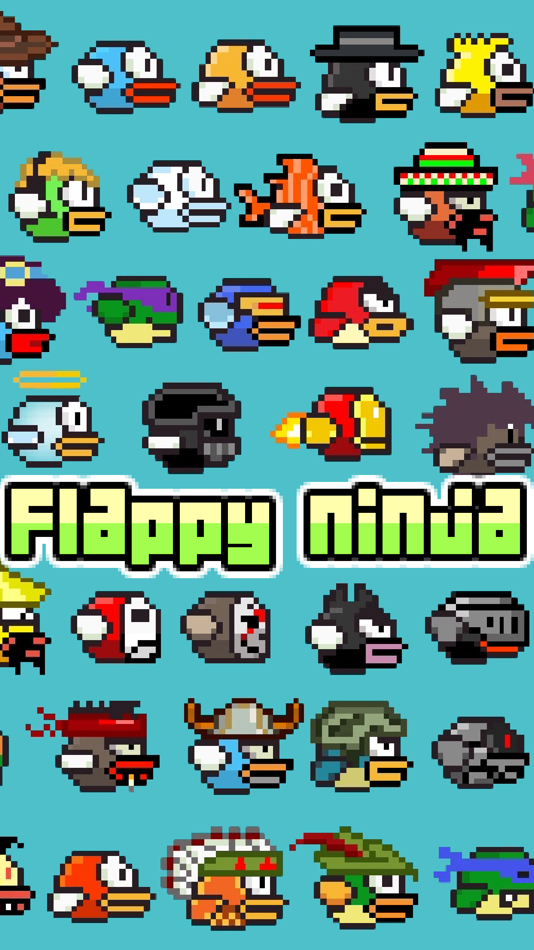 Flappy Ninja - Create Your Own Original Bird ! - 2.2.4 - (iOS)
