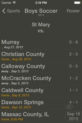 St. Mary High School Athletics screenshot 2