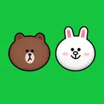 BROWN & CONY Emoji Stickers - LINE FRIENDS App Cancel