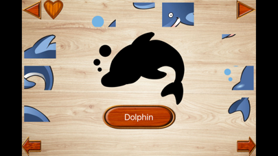 Screenshot #3 pour Sea Animal Jigsaws - Baby Learning English Games