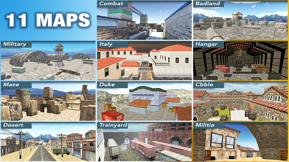 #5. Modern Bullet Fire Online FPS (iOS) 由: ahmet kocak