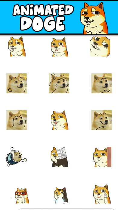 Screenshot #1 pour Animated Doge: Shiba Inu