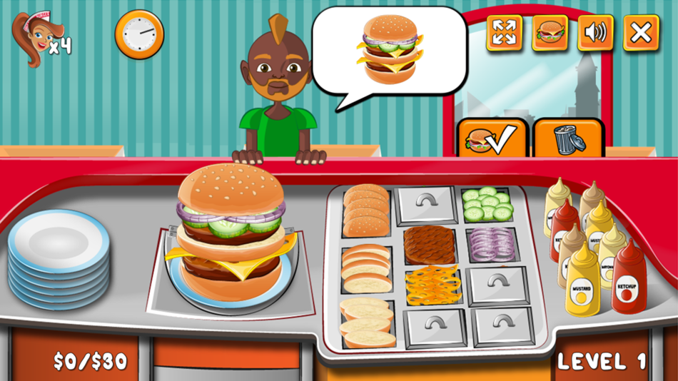 My Burger Shop ~ Fast Food Hamburger Maker Game - 1.0 - (iOS)