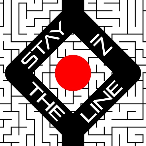 Stay In The Line - Maze Icon