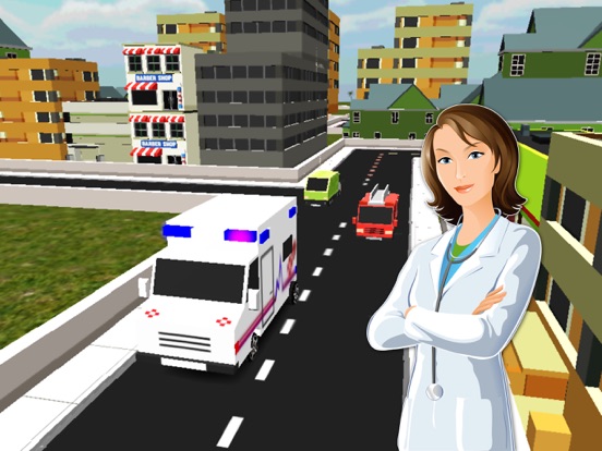 Screenshot #6 pour Ambulance Simulator Duty Drive :Pet Rescue 3D 2017