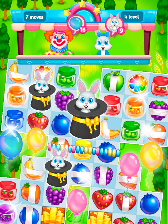 Screenshot #4 pour Madagascar Circus: Match 3