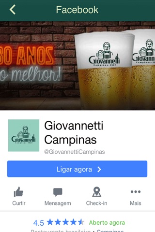 Giovannetti Campinas screenshot 3