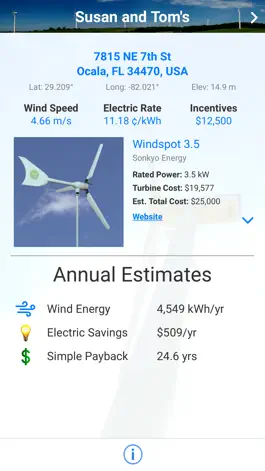 Game screenshot WindApp - Evaluate your wind turbine energy mod apk
