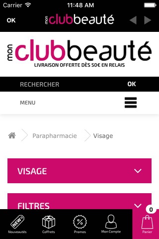 MonClubBeauté : le shop beauté screenshot 4