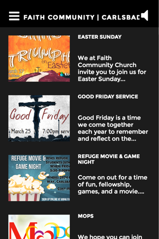 Faith Community | Carlsbad, CA screenshot 2