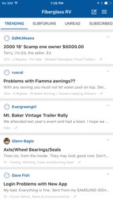 Fiberglass RV Owners Community screenshot