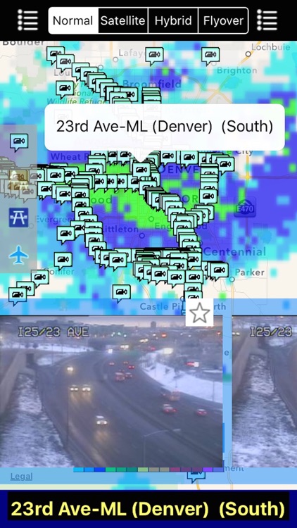 Colorado NOAA Radar with Traffic Camera 3D Pro