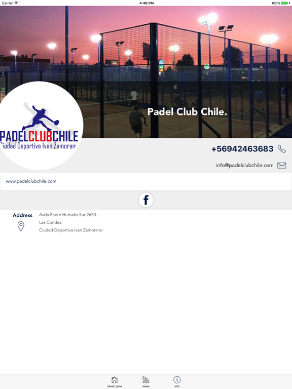 Screenshot #4 pour Padel Club Chile