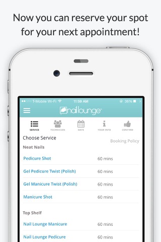 Nail Lounge screenshot 2