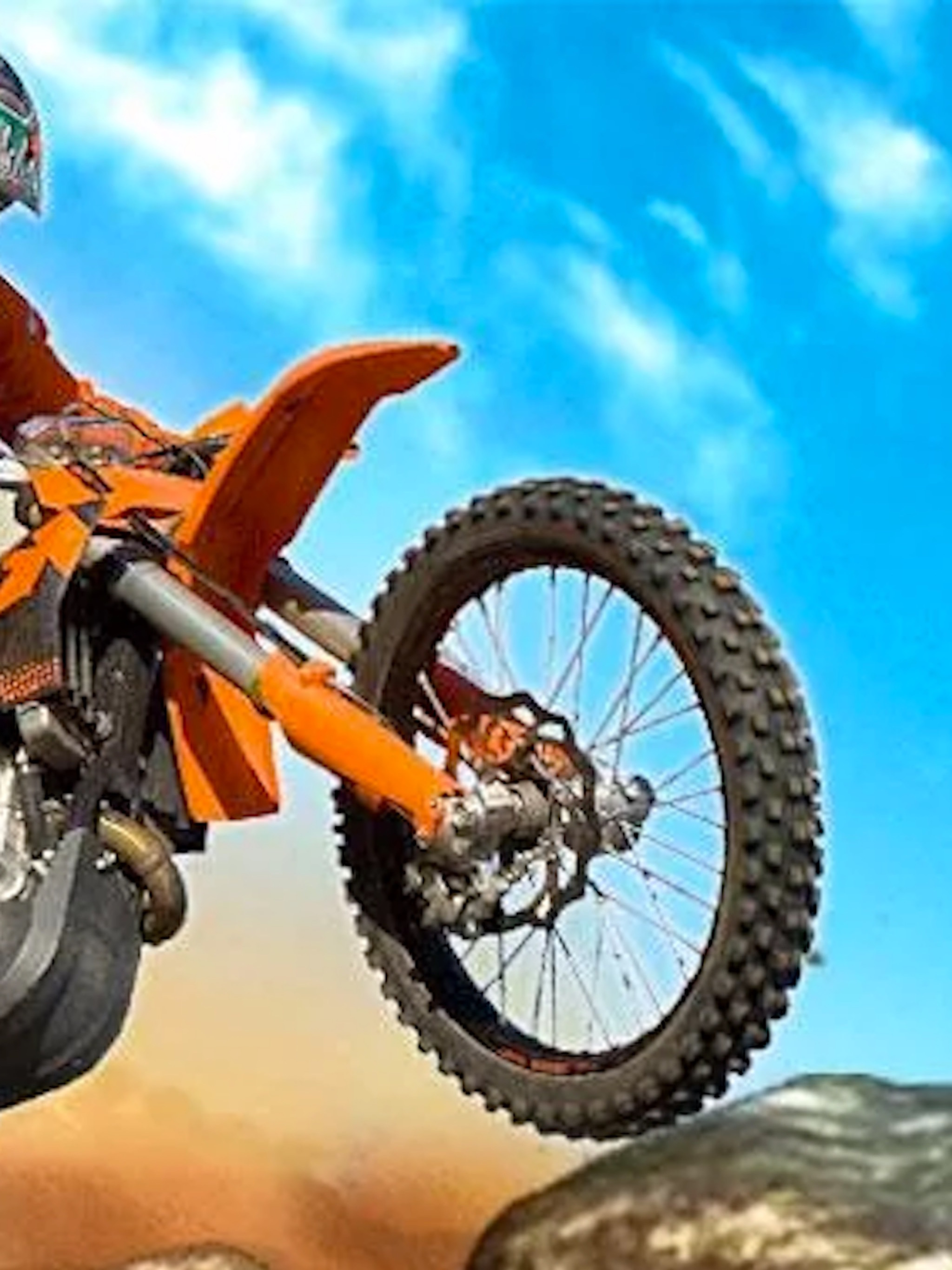 Extreme Stunt Dirt Motorbike