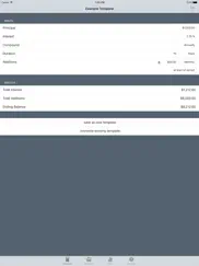 cic - compound interest calculator ipad images 1