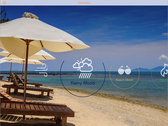Chill Out Relaxing Music iPad screenshot 1 - Music app