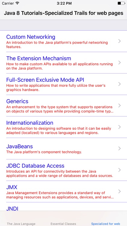 The Tutorials for JAVA SE 8 screenshot-3