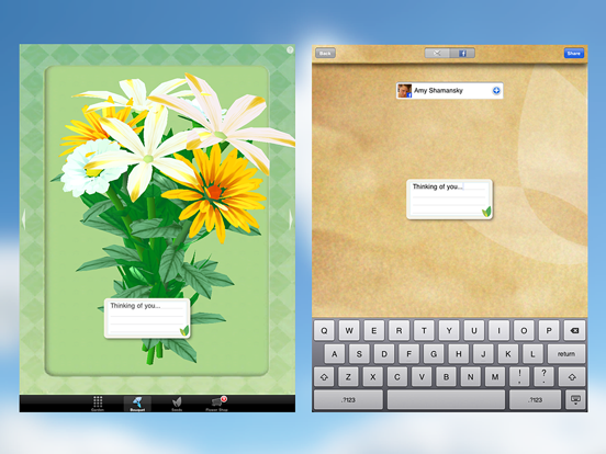 Flower Garden Free - Grow Flowers Send Bouquets iPad app afbeelding 2