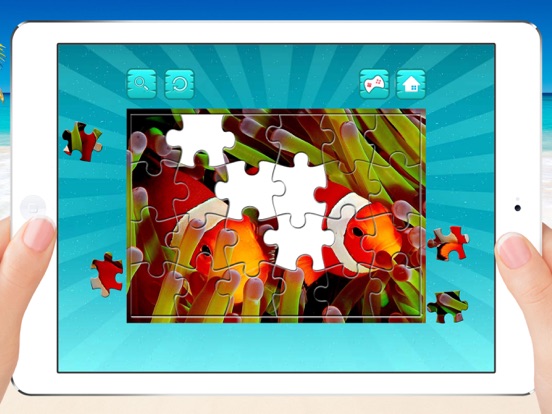 Screenshot #4 pour Poisson Scie sauteuse, Mer Puzzle pour Enfants