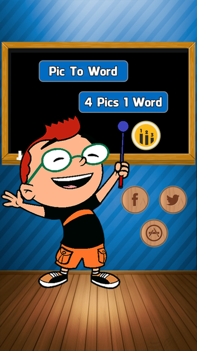 Screenshot #1 pour Guess The Words, Pic To Words - 4 Pics 1 Word