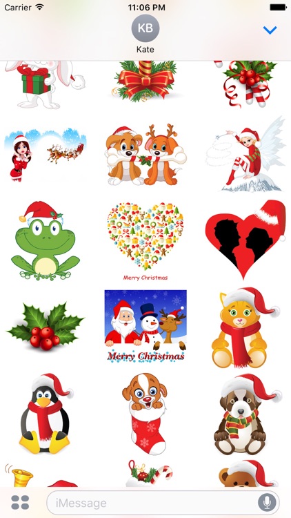 Merry Christmas Stickers Pack 300 for iMessage