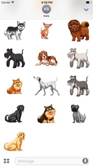 High Quality Dog Stick Pack for Messaging(圖4)-速報App