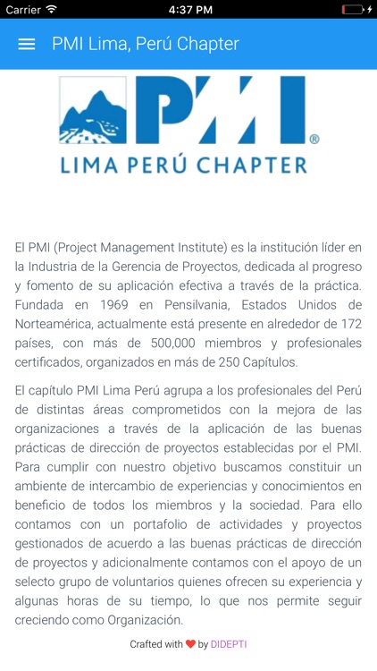 PMI Lima Eventos screenshot-3