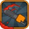 Try to survive the zombie apocalypse by throwing different weapons at the approaching horde in this arcade game