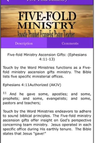 Touch By The Word Ministries screenshot 2