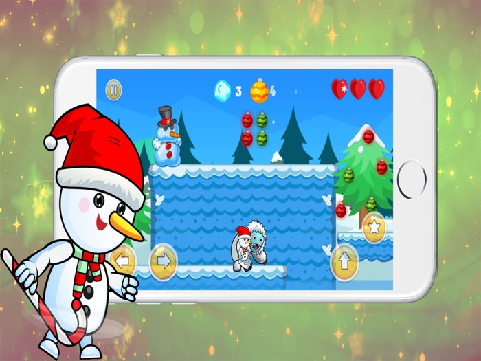 Snowman Adventure Game