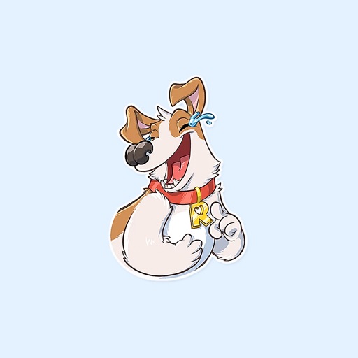 Richie the Dog - Stickers for iMessage icon