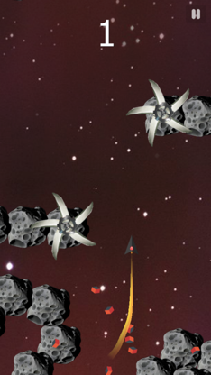 Spaceship control : battle in wars of galaxy games screenshot 1