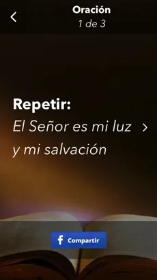 Captura de Pantalla 3 Salmo Diario iphone
