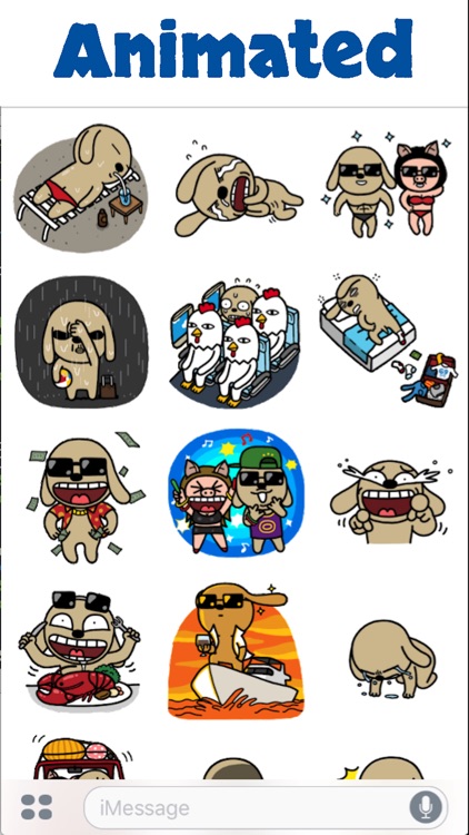 Chocolate Dog Animated