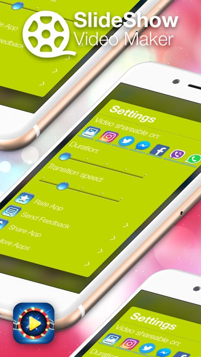 Screenshot #2 pour Diaporama – Créer des clips vidéo