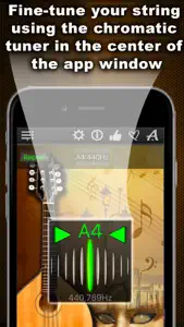 Easy Mandolin Tuner screenshot #6 for iPhone