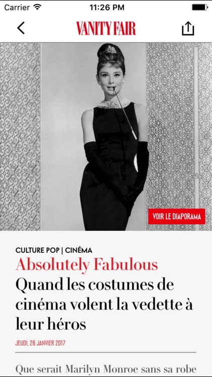 VANITY FAIR MAGAZINE FRANCE screenshot-3