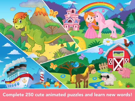 Shape Puzzle learning games for Toddler Kids freeのおすすめ画像1