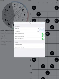 FretBud - Chord & Scales for Guitar, Bass and More iPad image 4