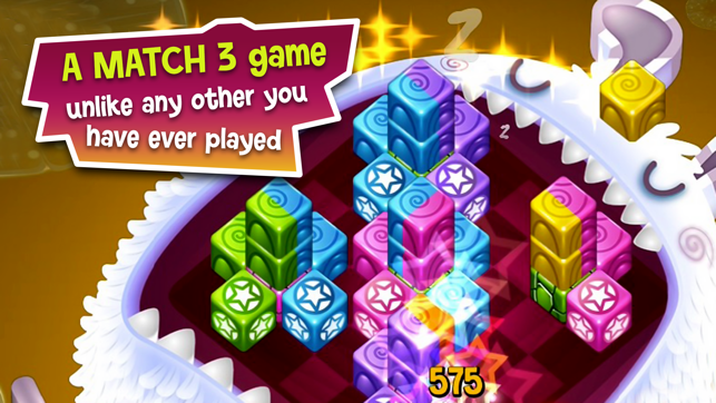 ‎Cubis Creatures: Match 3 Games Screenshot