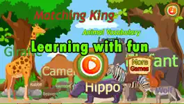 Game screenshot Matching king : animal english vocabulary memory mod apk