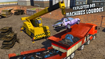 Screenshot #1 pour Voiture Broyeur Grue: Ordures Camion Simulateur 3D
