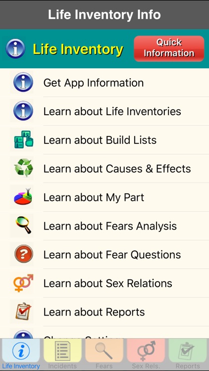 Life Inventory Lite with optional Mock data
