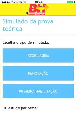 Game screenshot Autoescola BH apk
