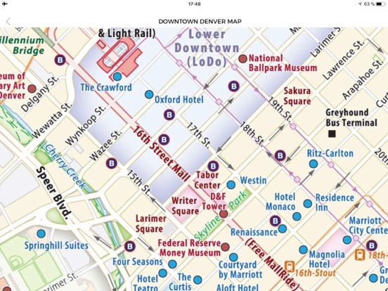 Denver Travel Guide Offline iPad screenshot