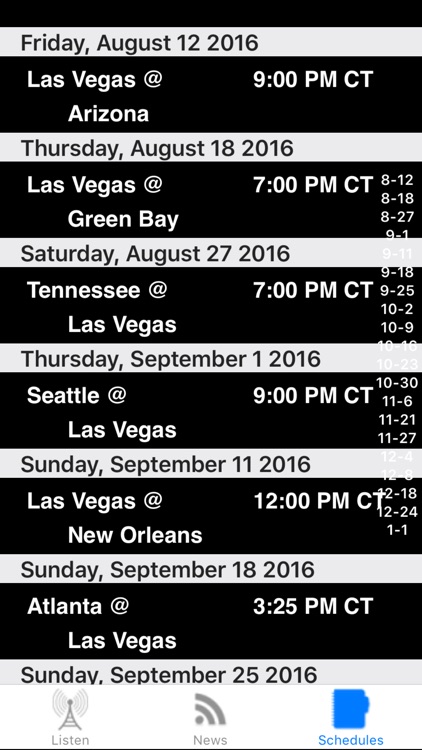 Oakland Football - Radio, Scores & Schedule screenshot-3