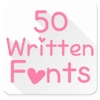 Font for FlipFonts 50 Writtens