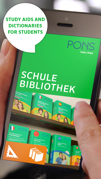 How to cancel & delete PONS School Library - Dictionaries and study aids from iphone & ipad 1